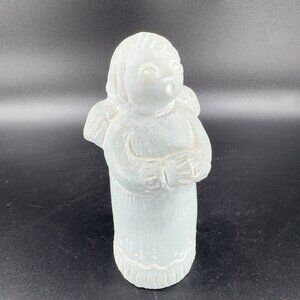 Vintage 1994 Isabel Bloom Angel Figurine Signed Garden Decor Figure Hand Made